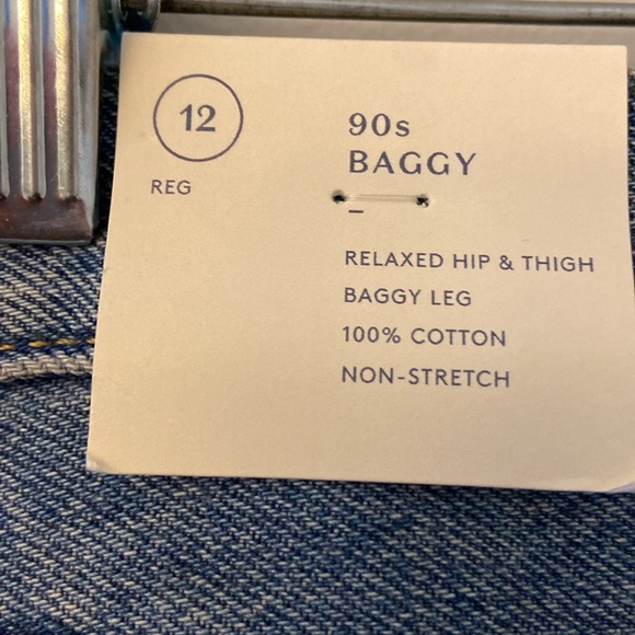 Universal Thread 90’s Baggy High Rise jeans size 12 R - Picture 8 of 8